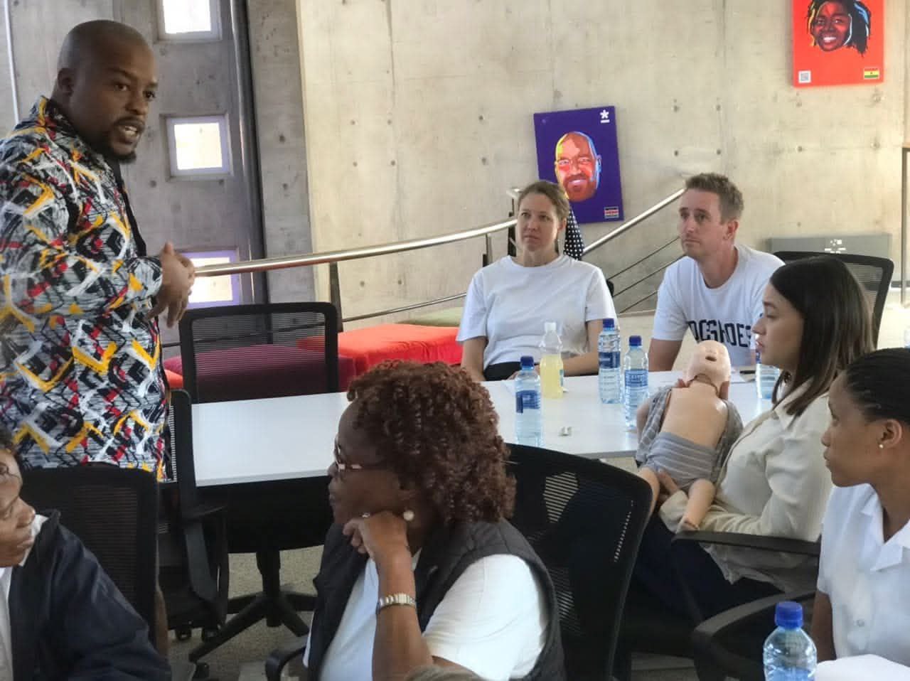 Group discussion and training session